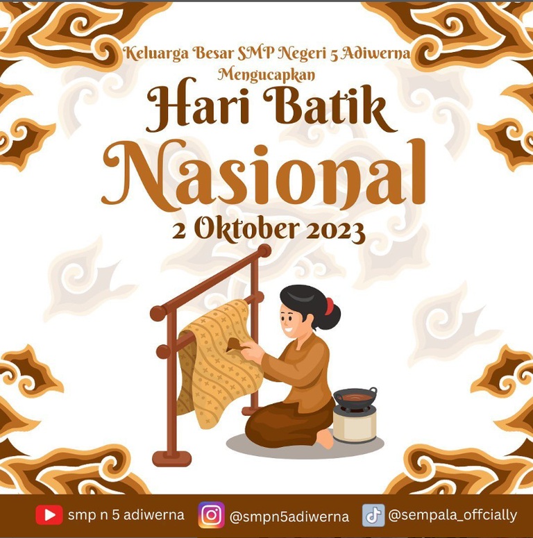 "Hari Batik Nasional" 2 Oktober 2023